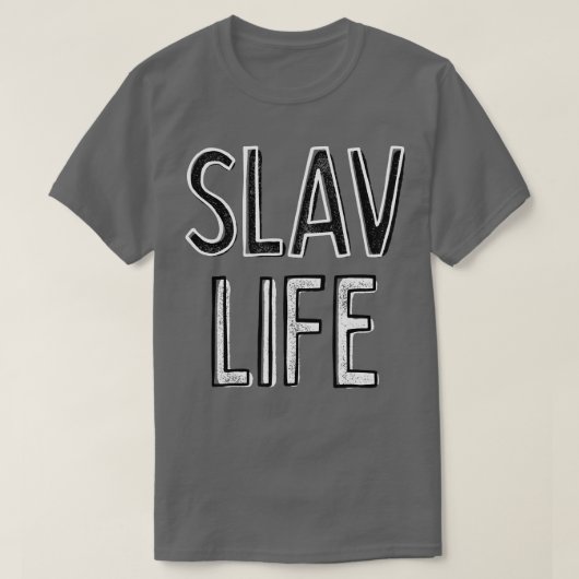 T-shirt Vie slave (Design devant)