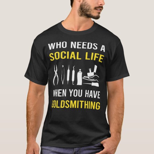 T-shirt Vie Sociale Orfèvrerie Orfèvre (Devant)