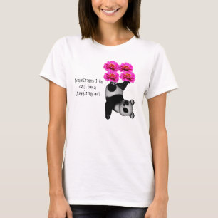 T-shirt Vie Une Loi Jonglante Panda Inspiration 