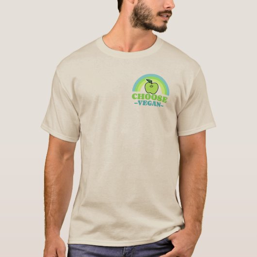 T-shirt Vie végétale | Vegan T | Activisme végétarien (Devant)