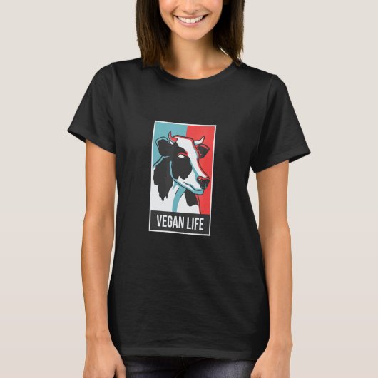 T-shirt Vie Végétarienne (Devant)