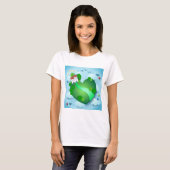 T-shirt Vie verte (Devant entier)