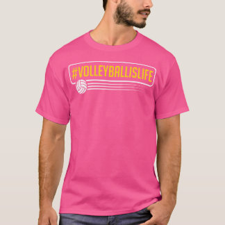 T-shirt Vie Volleyballisque Pour Les Joueurs De Beach-Voll