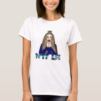 Vie WTF | Pop Art Style Lady Freding Out