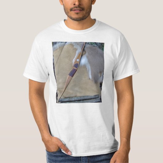 T-shirt vieil Alaskan sur la peau de daim (Devant)