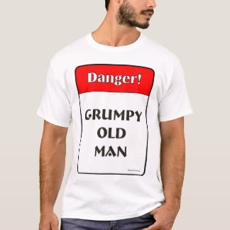 T-shirt Vieil homme grincheux