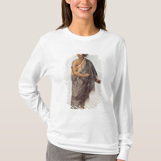 T-shirt Vieil homme indien (Devant)