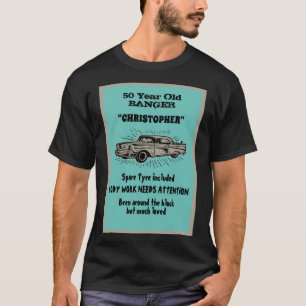 T-shirt Vieille 50e Anniversaire Plaisanterie Vintage Voit