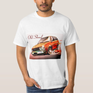 T-shirt Vieille bande dessinée de Skool Toyota Corolla