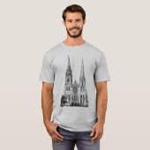 T-shirt Vieille cathédrale (Devant entier)