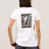 T-shirt Vieille chemise grise de jument (Dos)