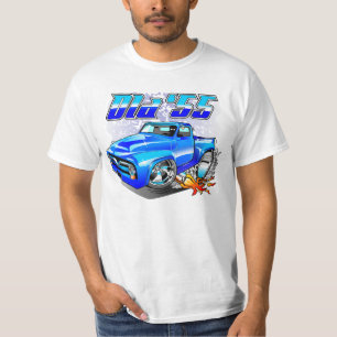 T-shirt Vieille de 'bande dessinée de camion pick-up 55