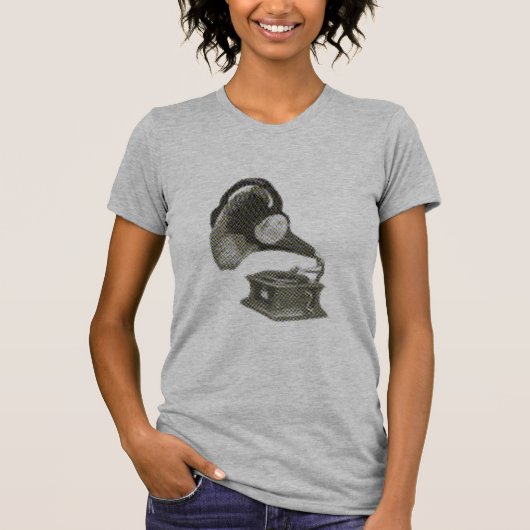 T-shirt Vieille école (Devant)