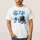 T-shirt Vieille école RPG - et (Devant)
