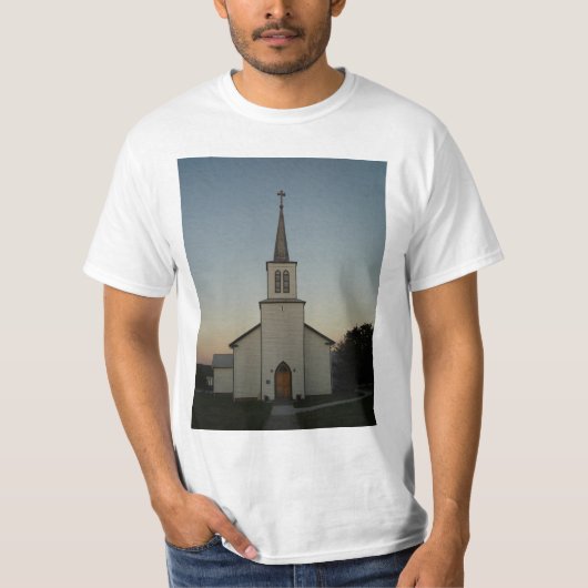 T-shirt Vieille Église Anglicane (Devant)