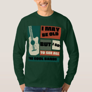 T-shirt vieille guitare