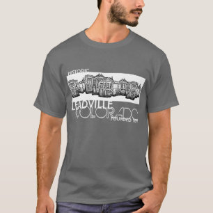 T-shirt Vieille pièce en t historique de ville de