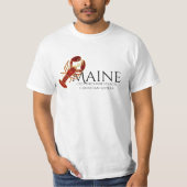 T-shirt Vieille plage Maine de verger (Devant)