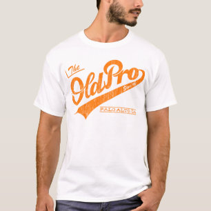 T-shirt Vieille pro famille (orange vintage)