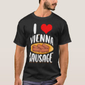 T-shirt Vienne Saucisse Cute (Devant)