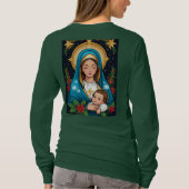 T-shirt Vierge catholique chrétienne Marie Noël (Dos)