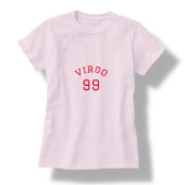 T-shirt Vierge | Chemise rose Anniversaire