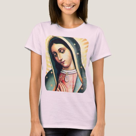 T-shirt Vierge de Guadalupe DARK (Devant)