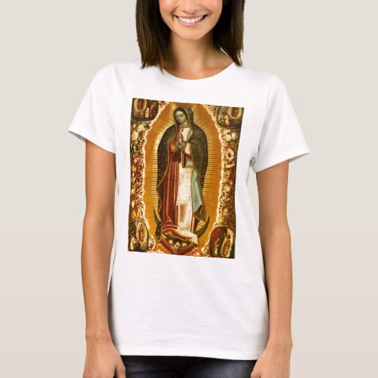 T-shirt Vierge de Guadalupe Notre Dame Marie (Devant)