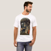 T-shirt Vierge des Rochers, Léonard de Vinci (Devant entier)