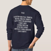 T-shirt Vierge, horoscope, (Dos)
