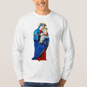 T-shirt Vierge Marie avec Bébé Jésus