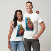 T-shirt Vierge Marie béni (Unisex)