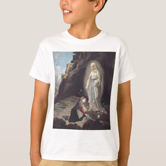 T-shirt Vierge Marie de Lourdes (Devant)