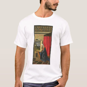 T-shirt Vierge Marie, du diptyque d'annonce (huile dessus
