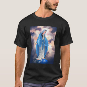 T-shirt Vierge Marie Église catholique Vierge Maria Catoli