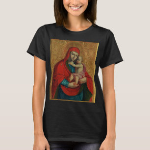T-shirt Vierge Marie et Enfant Jésus par Jan Rombauer