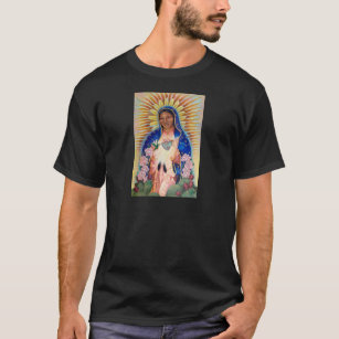T-shirt Vierge Marie - notre Madame Of Guadalupe