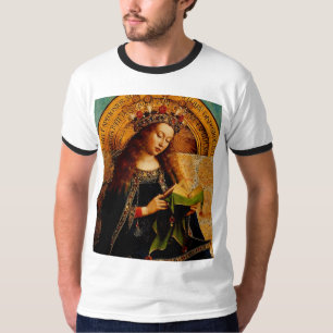 T-shirt Vierge Marie par Jan van Eyck