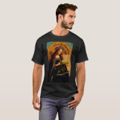 T-shirt Vierge Marie par Jan van Eyck (Devant entier)