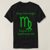 T-shirt Vierge Zodiac (Design devant)