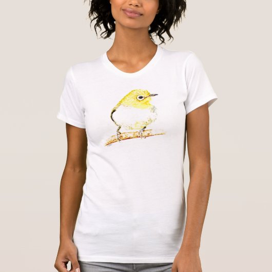 T-shirt Viero jaune (Devant)