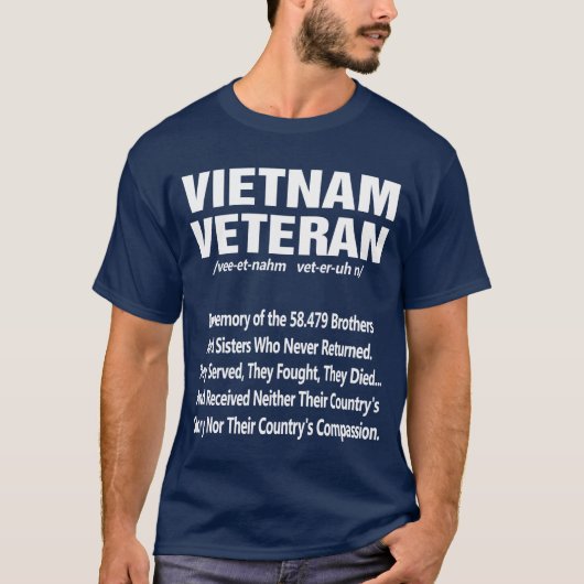 T-shirt Viêt-Nam Vétérinaire (Devant)