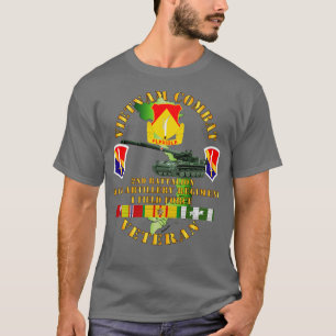 T-shirt Vietnam Combat Vet 2e Bn 94e Artillerie I Field