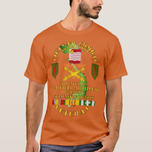 T-shirt Vietnam Combat Vet 6e Bn 15e Artillerie 1er Infan