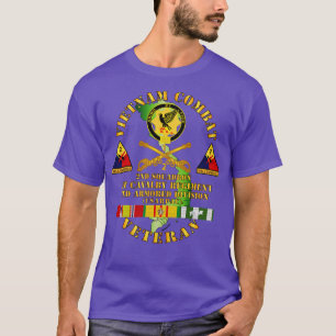 T-shirt Vietnam Combat Vétéran 2e Escadron 1er Cav Regt 2