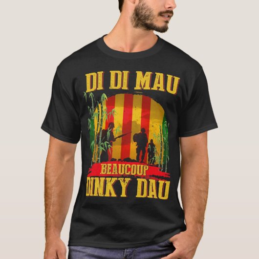 T-SHIRT VIETNAM VETERAN DI MAU (Devant)