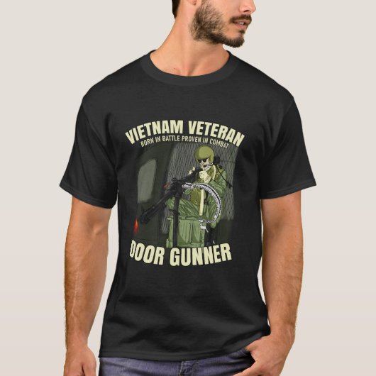 T-shirt VIETNAM VETERAN PORTE GUNNER (Devant)