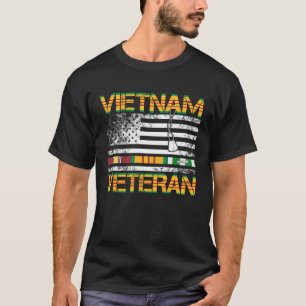 T-shirt Vietnam Vétérinaire États-Unis Drapeau Cadeau Viet