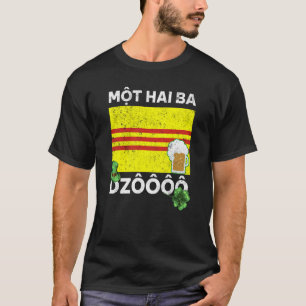 T-shirt Vietnam Viet Jour de la Saint Patrick Mot Hai Ba D