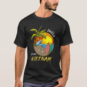 T-shirt Vietnam Viet Kieu Island m'appelle Plage Ensoleill